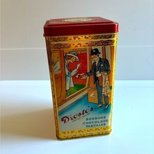 Vintage Droste's Cacao Tin Can